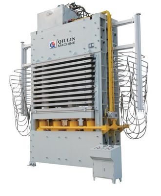 1000-Ton 10-Layer Hot Press For Plywood Production 32kgf/cm2 Max Pre.Int. 11-2700×1370×80mm Platen No Size