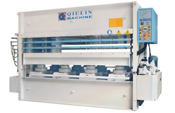 Innovative 350 Ton 3 Layer Hot Press For Plywood Production