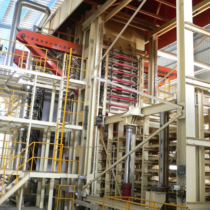 PB MDF Oriented Strand Board OSB Presses  Assembly