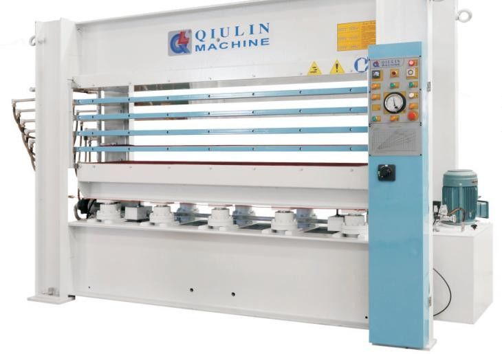 Durable 160 Ton 5 Layer Hot Press For Plywood Production