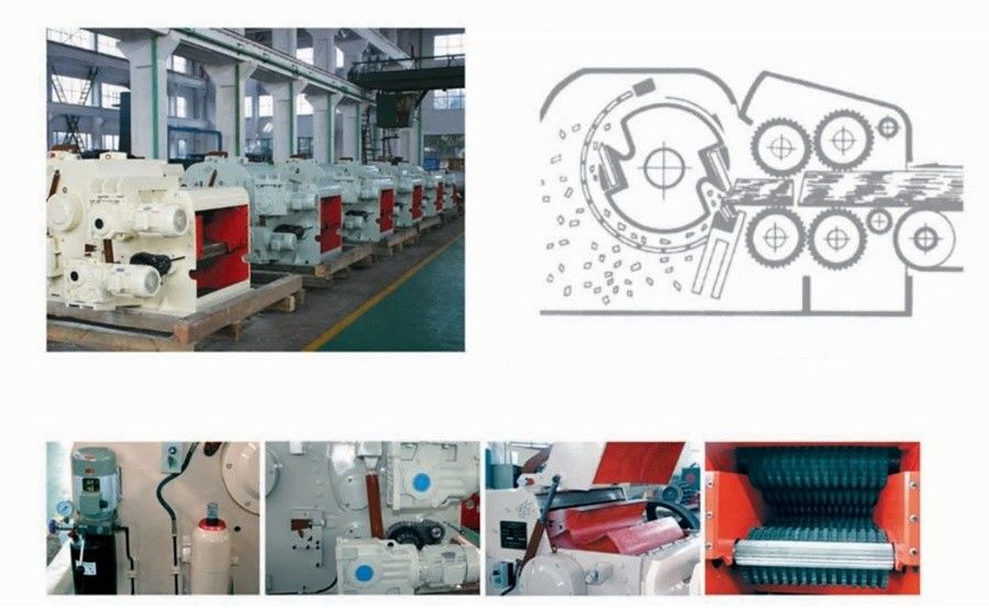 Efficient Drum Chipper for MDF, Particle Board, Logs, Timber, Veneer - Multi-Purpose